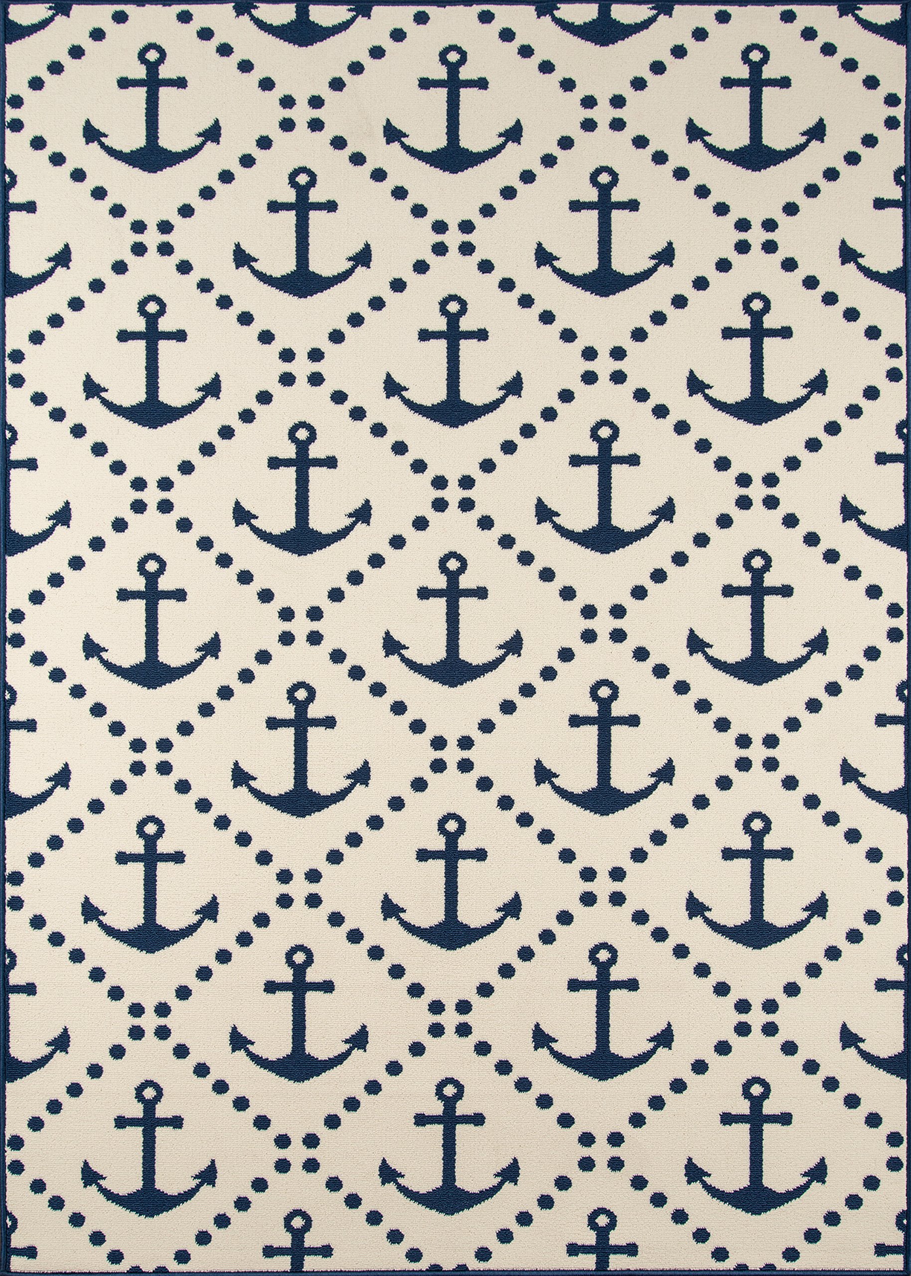 Momeni Baja Collection Ivory Area Rug 7'10