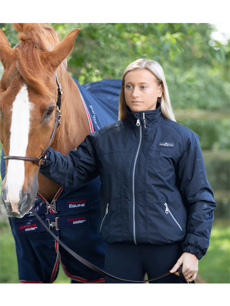 Premier Equine Pro Rider Waterproof Equestrian Jacket for Women & Men - All-Weather Horseback Riding Coat for Rain & Wind Protection