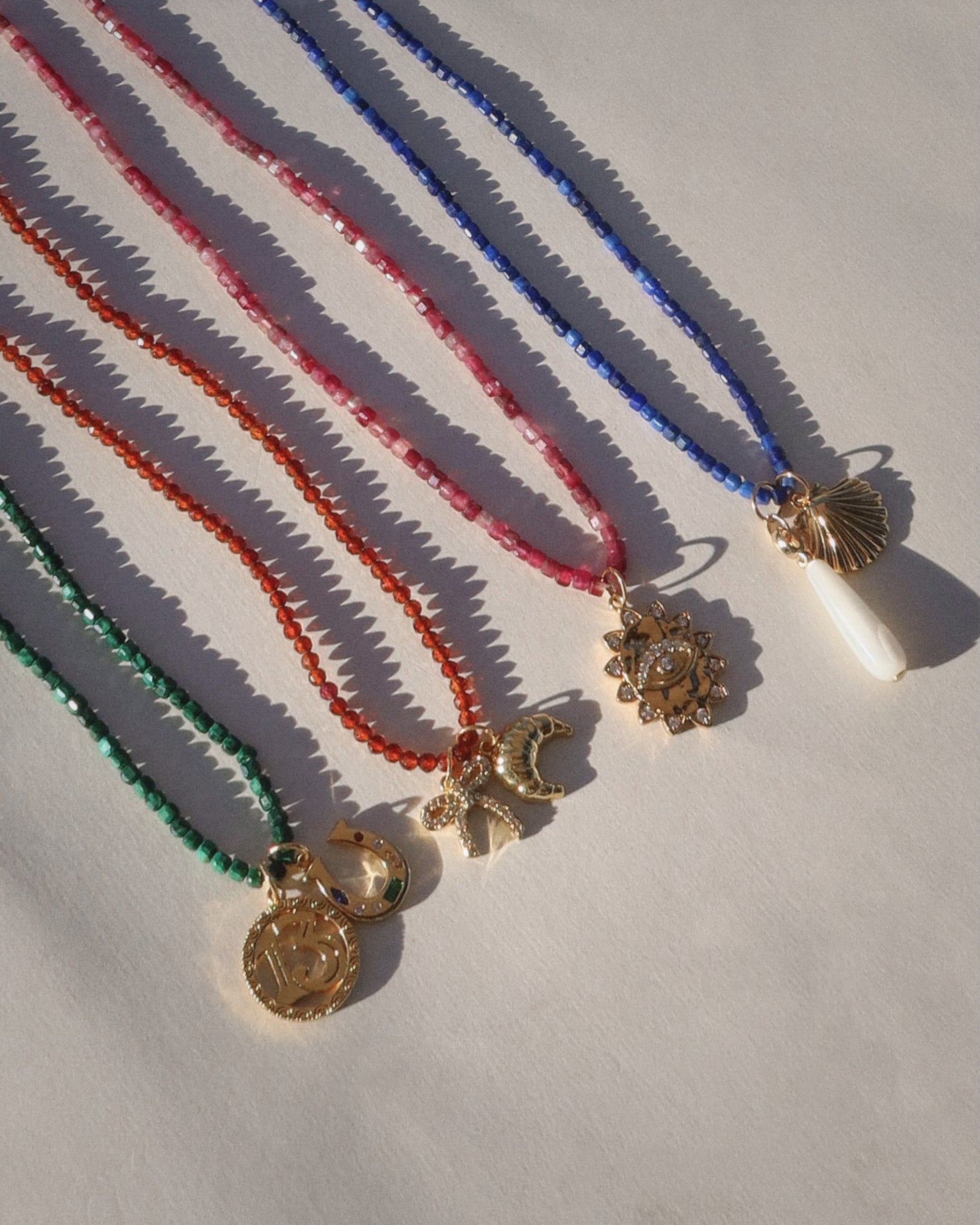 Merit Gemstone Necklace - Elegant Handmade Jewelry for Women | Perfect for Weddings, Parties & Everyday Wear