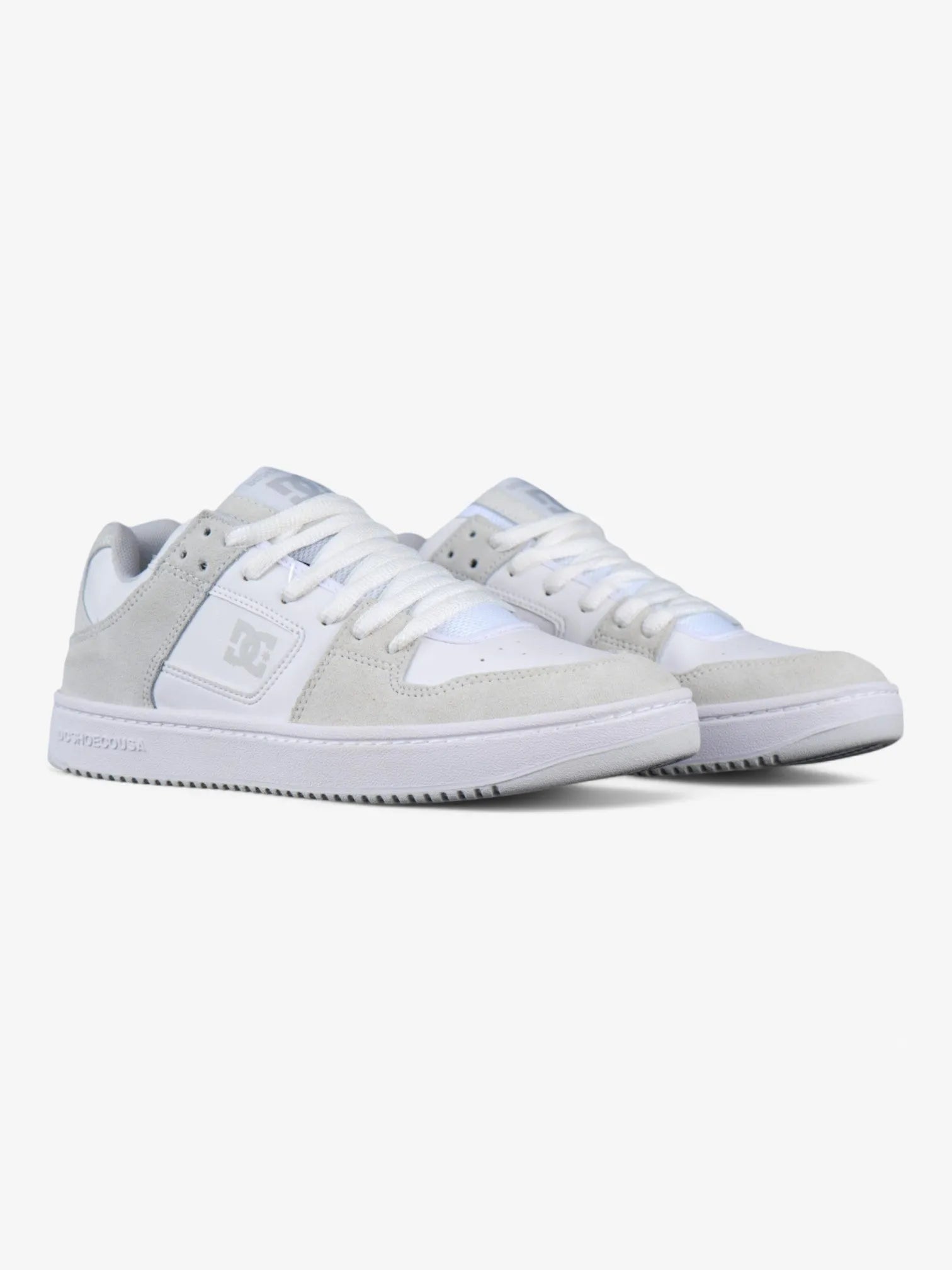 DC Manteca 3 SE Sneakers - White & Beige Skate Shoes for Men | Comfortable Casual & Streetwear Footwear for Skating, Walking & Everyday Wear