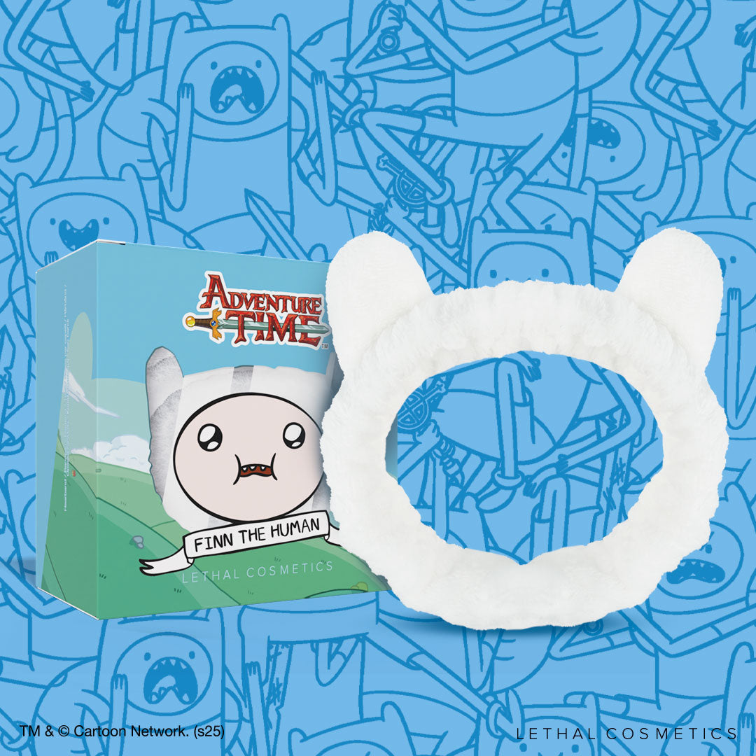 Adventure Time Finn the Human Headband - Official Cartoon Network Merchandise for Cosplay, Halloween Costumes & Fan Gifts
