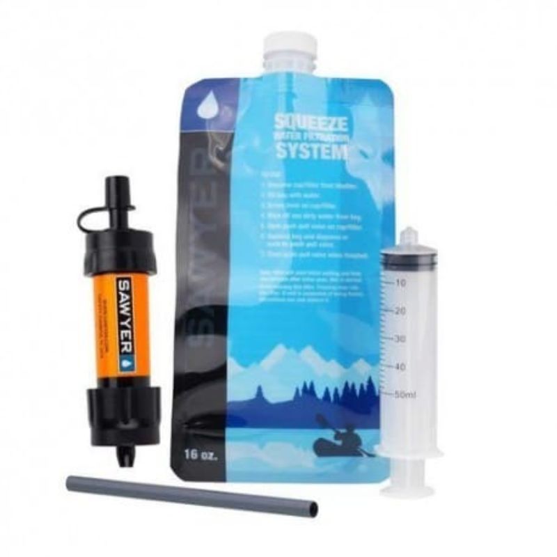 Emergency Survival Water Kit - Portable Water Filtration System for Camping, Hiking & Disaster Preparedness - Perfect for Outdoor Adventures & Emergency Situations