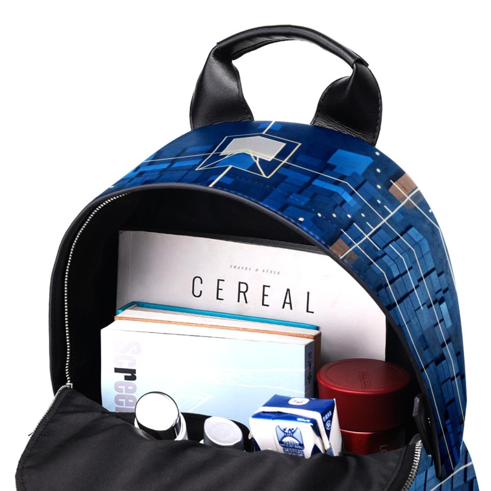 Stylish Travel Backpacks for Women & Men - Durable Art Basketball Court Design Backpack for Hiking, School, Work & Outdoor Adventures