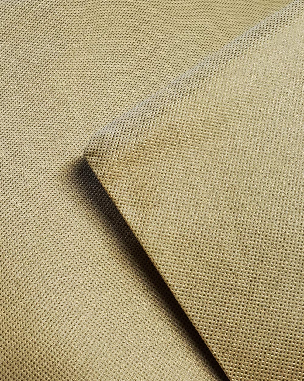50 Pack Bulk Khaki Large Tote Bags - Heavy Duty Reusable Shopping Bags for Grocery, Beach, Trade Shows & Promotional Events