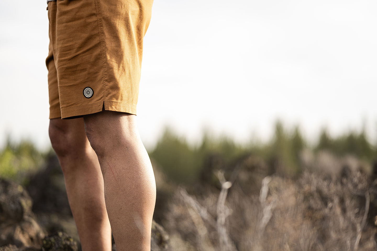 Kinisi Men's Hemp Shorts - Breathable & Eco-Friendly Casual Wear for Summer Outdoor Activities
