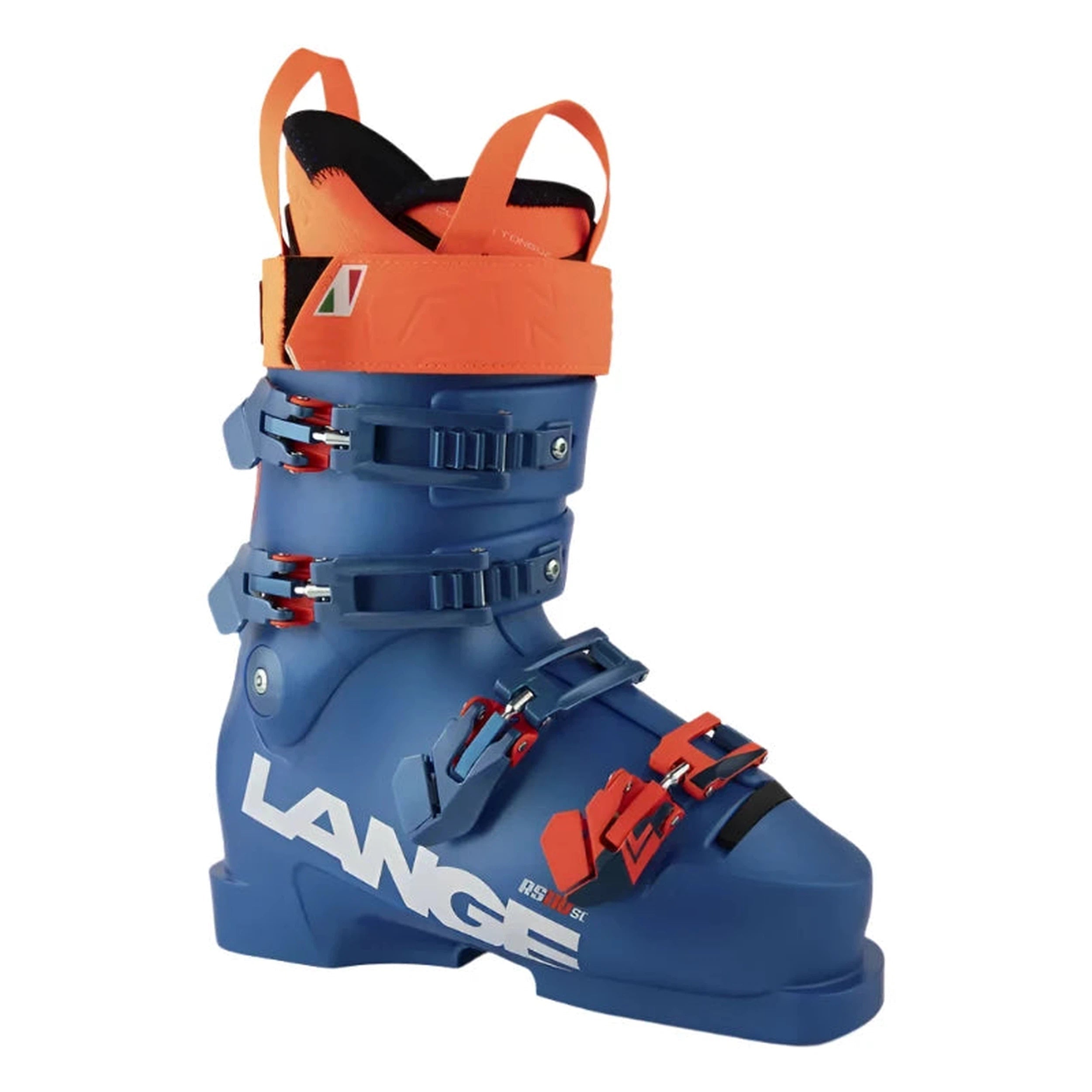 Lange RS 110 Short Cuff Ski Boots 2025 - High-Performance Alpine Ski Boots for Men - Perfect for Aggressive Skiers on Steep Terrain and Powder Days