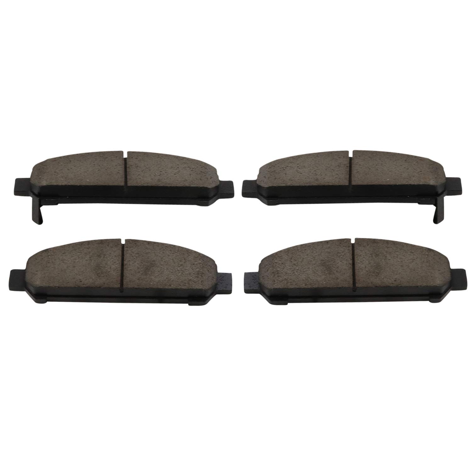 Beck/Arnley 089-1888 OEM Replacement Brake Pads - Front & Rear Disc Brake Pads for Smooth Stopping Power | Perfect for Daily Commuting, City Driving & Highway Safety