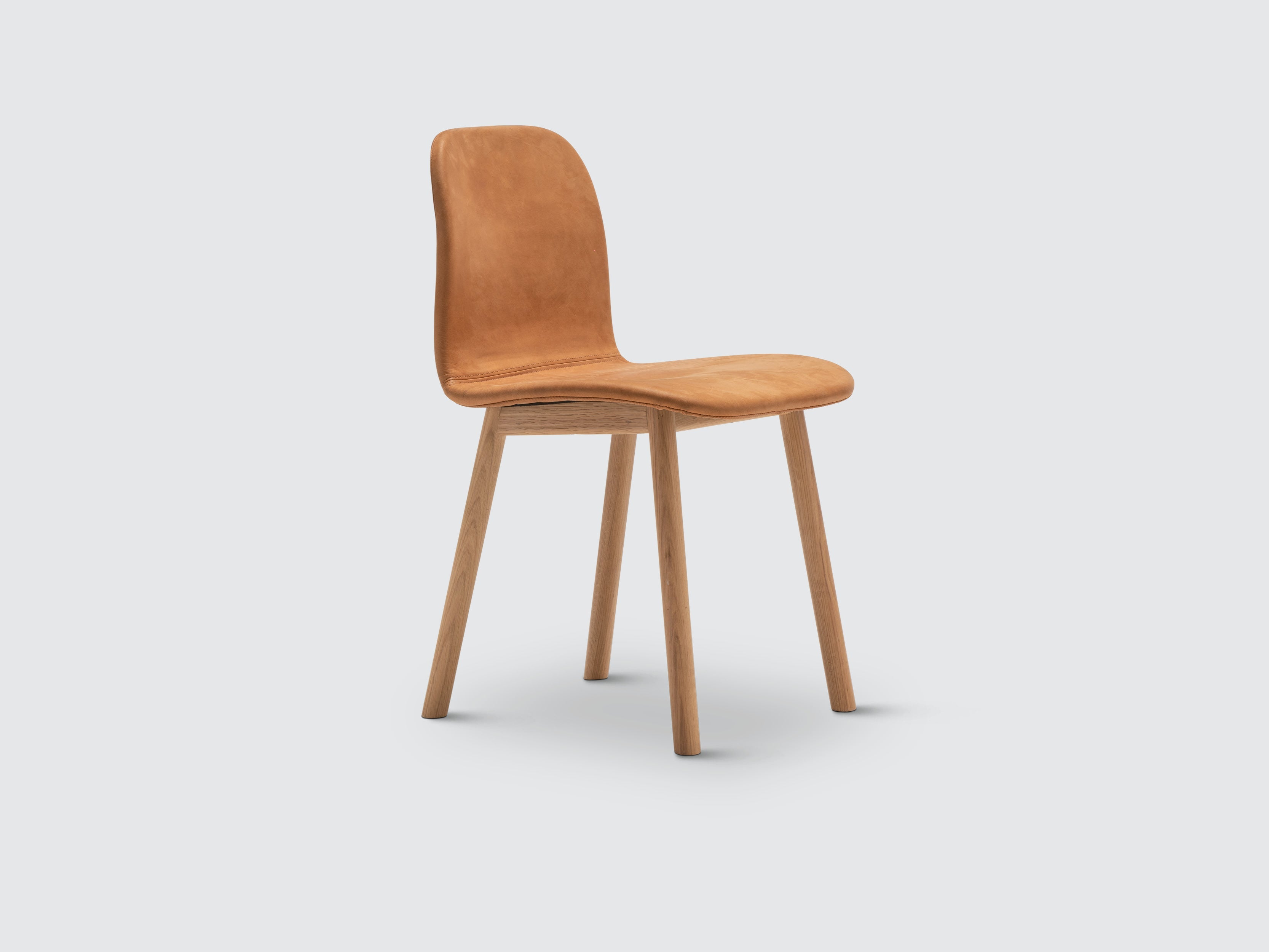 Modern Dining Chairs Set of 2 - Sturdy Wooden Kitchen Chairs with Padded Seats - Perfect for Dining Room, Kitchen, Breakfast Nook & Small Spaces