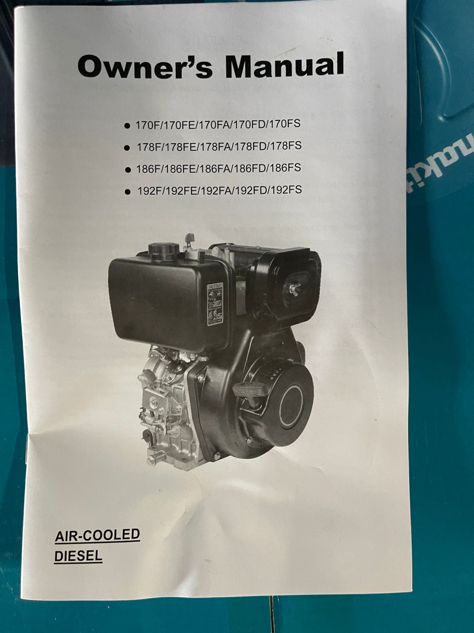 Aiko LT 186FE 4-Stroke Gasoline Engine 3.5L with Electric Starter - Perfect for Generators, Water Pumps & Agricultural Equipment