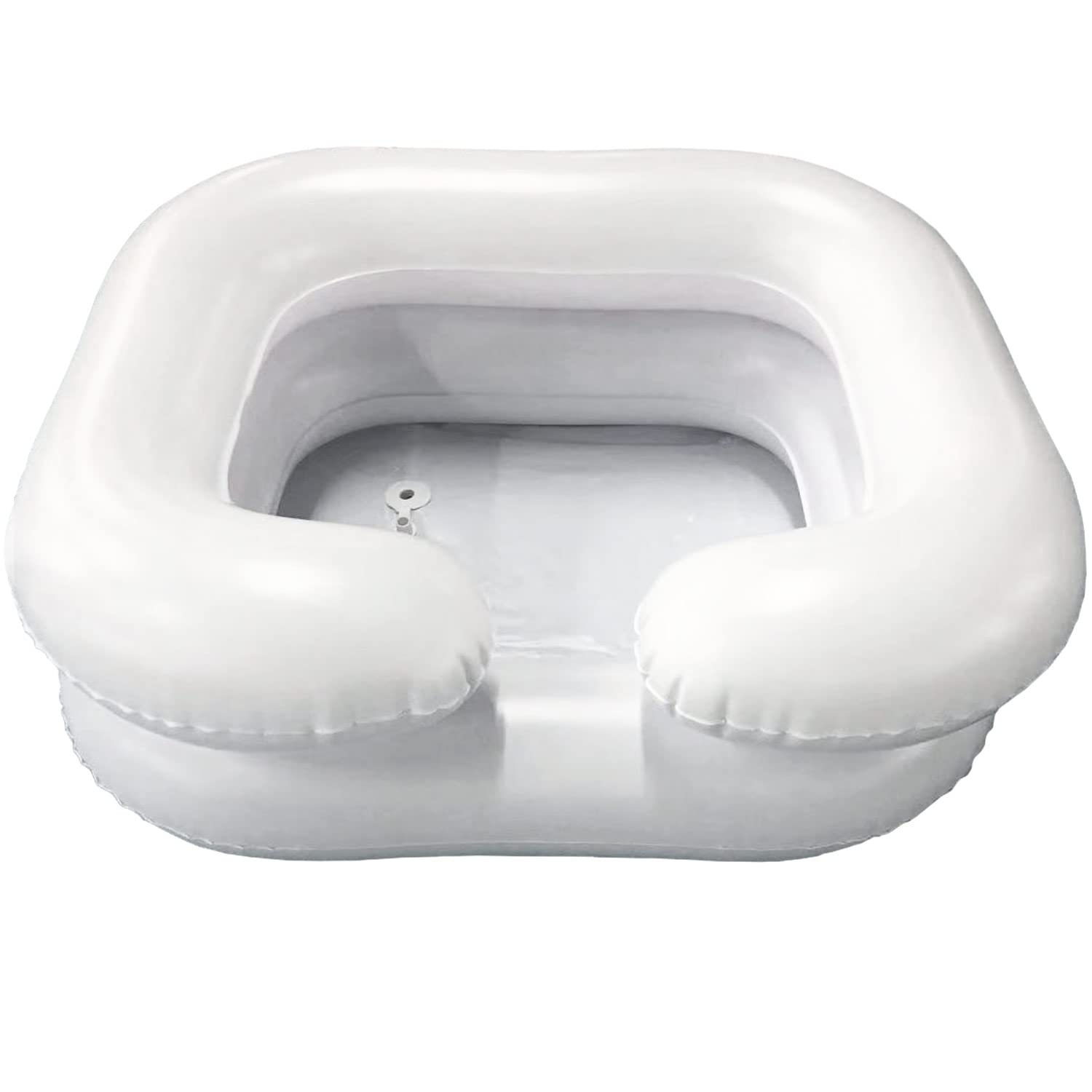 Inflatable Hair Washing Basin for Bedridden Patients - Portable Shampoo Bowl for Elderly, Disabled & Kids | Home Hair Care Solution for Injured & Post-Surgery Recovery | Detox Tub for Dreadlocks - Perfect for Home Nursing & Salon Use