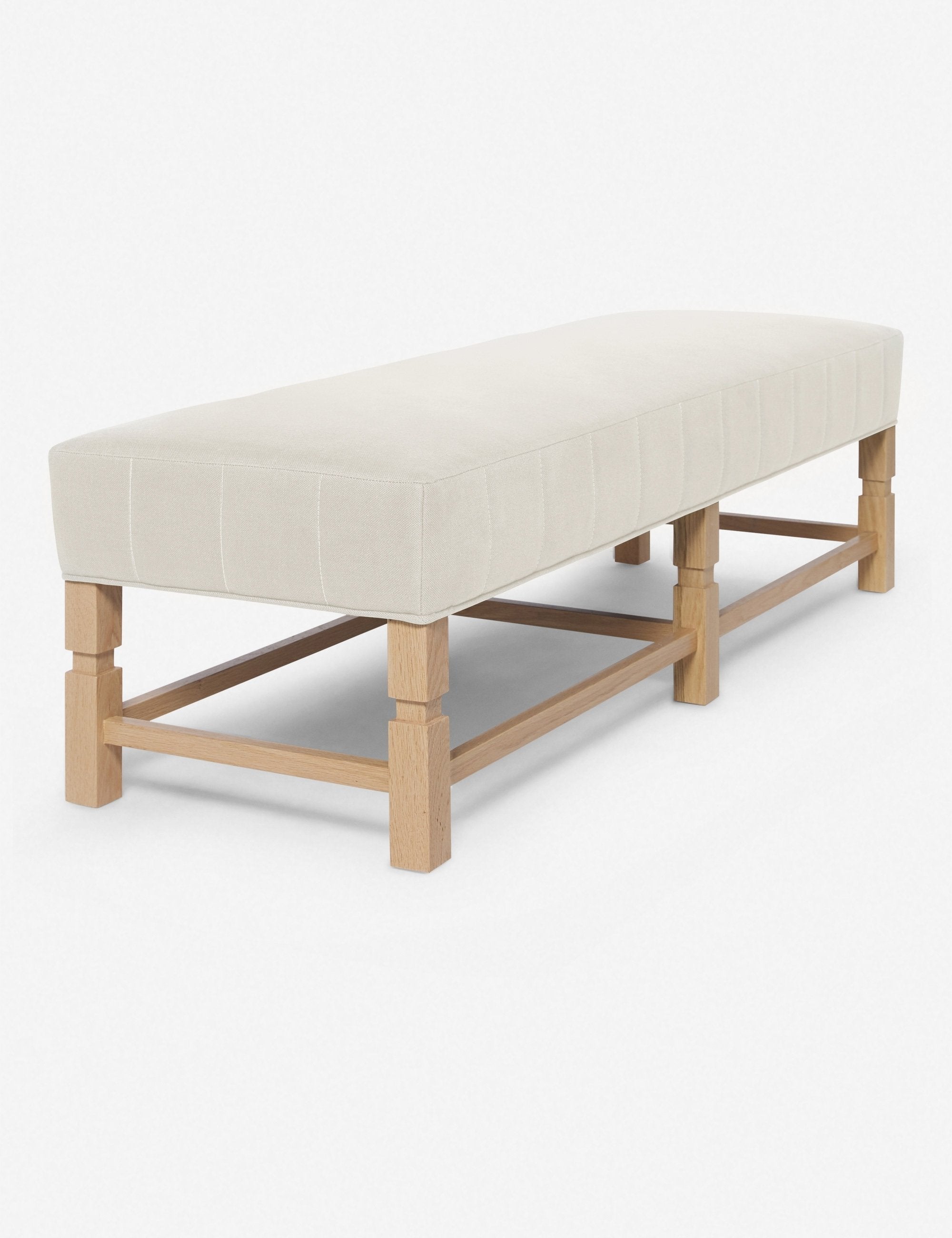 Ambleside Bench by Ginny Macdonald - Handcrafted Wooden Entryway Bench for Hallway, Living Room & Bedroom - Perfect for Home Decor & Storage