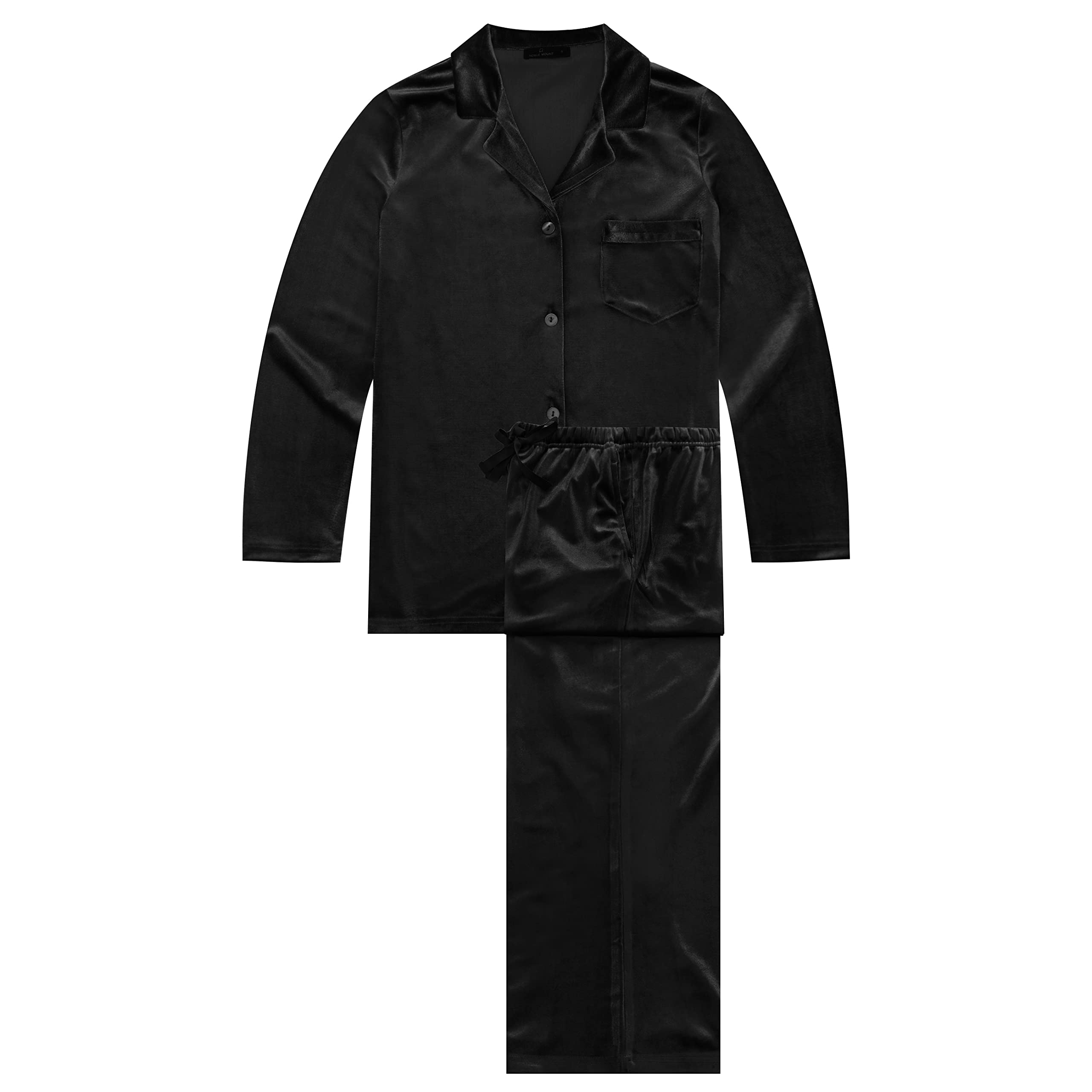 Premium Women's Velvet Pajama Set - Soft & Luxurious Sleepwear for Women - Perfect for Cozy Nights, Relaxing at Home & Gift Giving