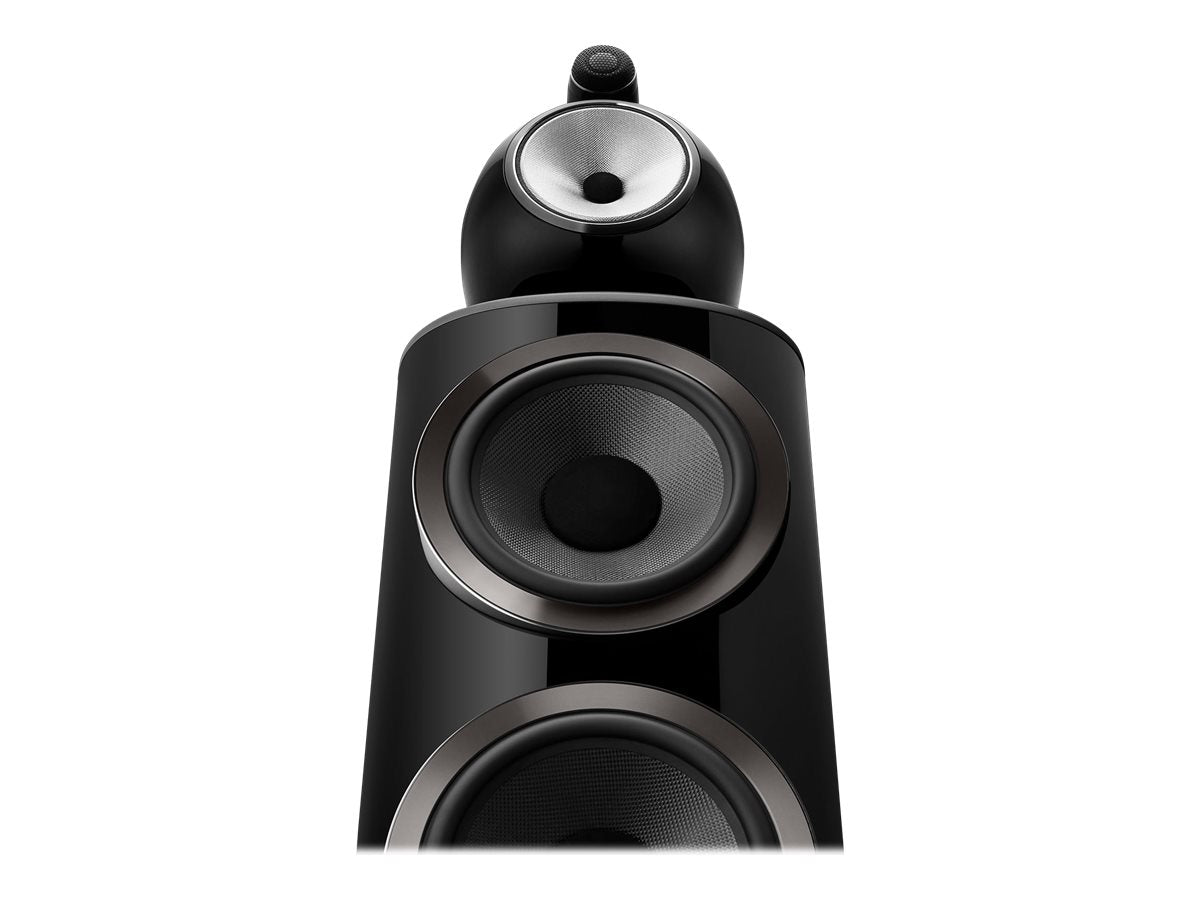 Bowers & Wilkins 801 D4 Premium Floorstanding Speakers (Pair) - High-End Audio for Home Theater & Music Listening