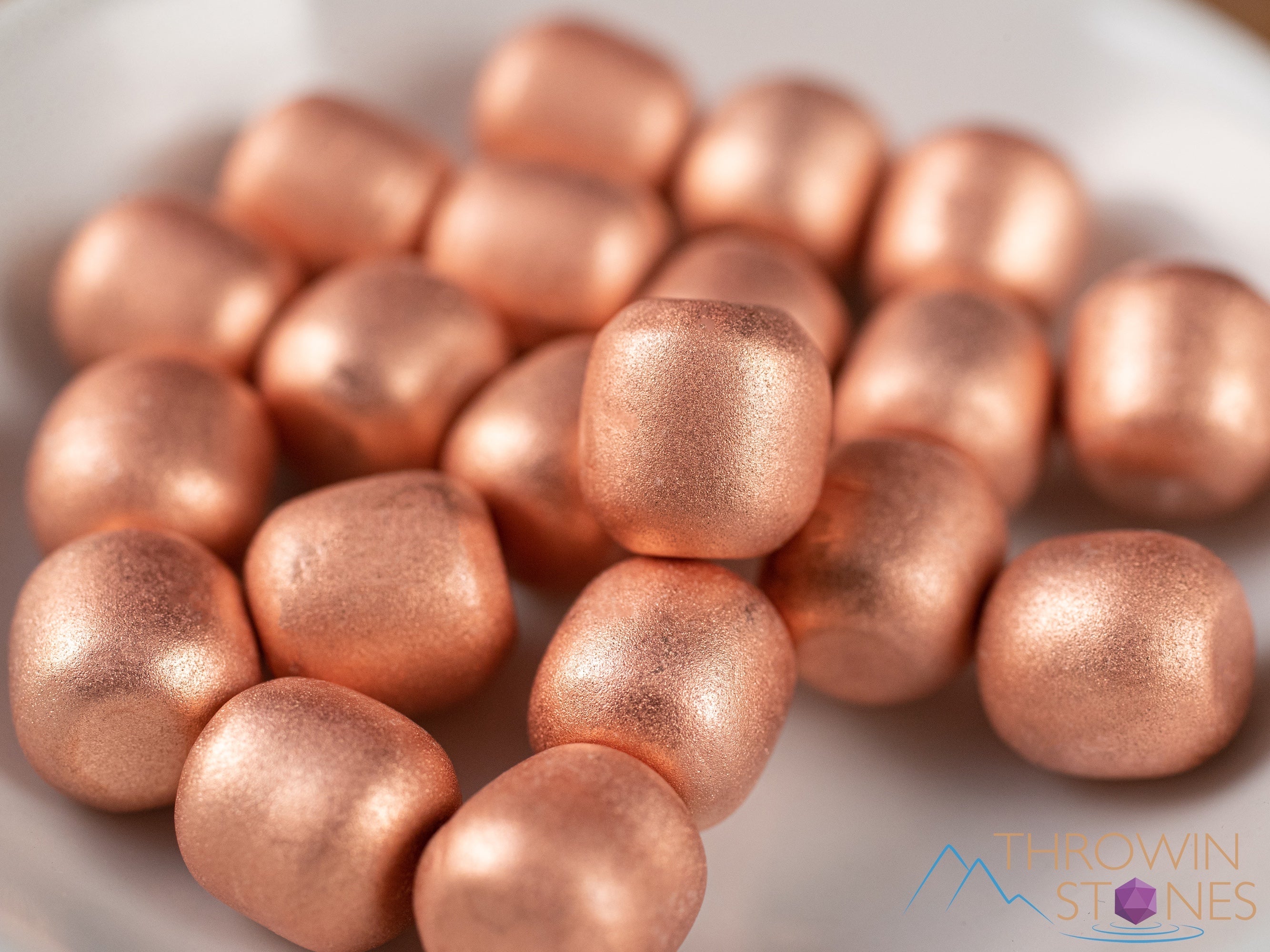 Copper Sphere Mini Cylindrical EMF Protection Device | Pure Copper Anniversary Gift Idea | Elegant Home Decor Piece (E0292) | Perfect for Office Desk, Meditation Space & Feng Shui Decorations
