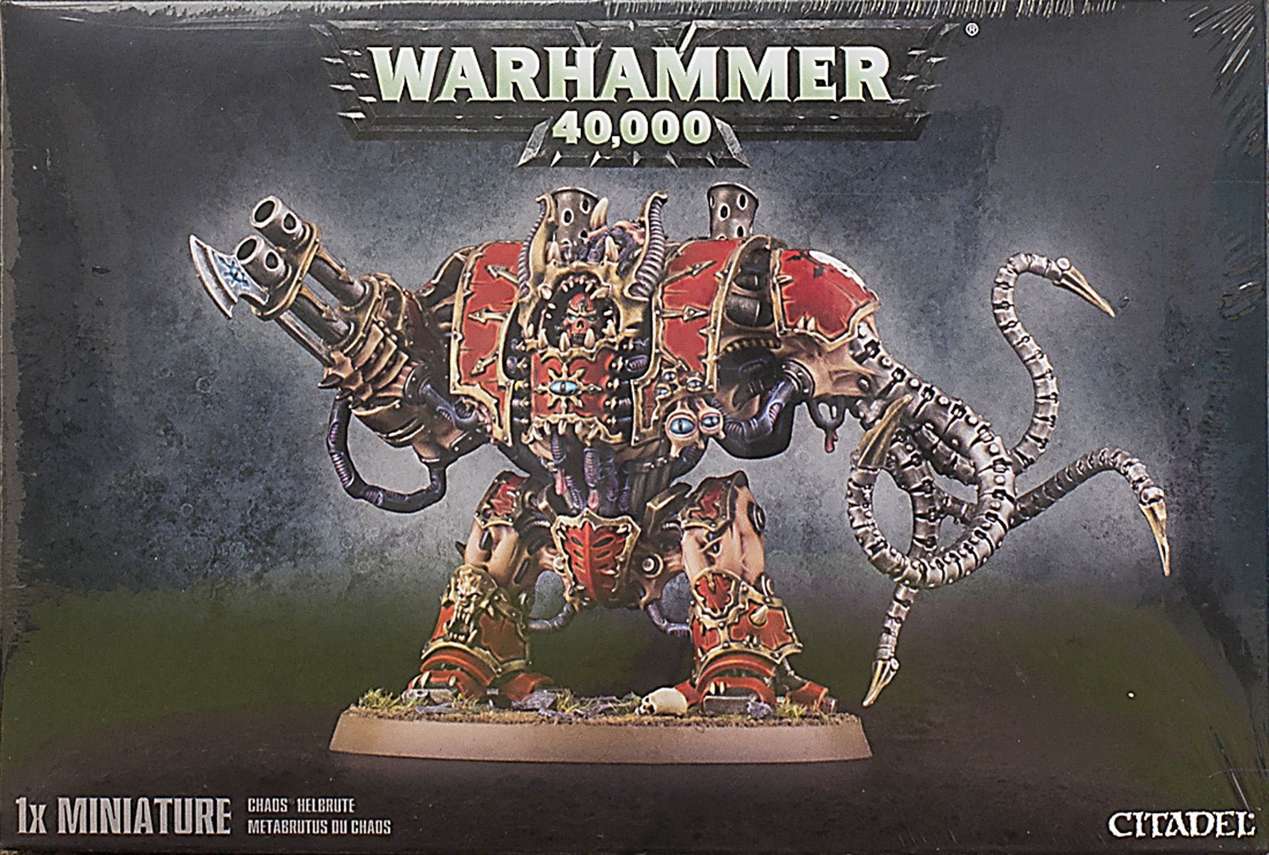 Games Workshop Warhammer 40k Chaos Helbrute Miniature - Tabletop Wargaming Model for Warhammer 40,000 Chaos Space Marines - Perfect for Collectors & Competitive Play