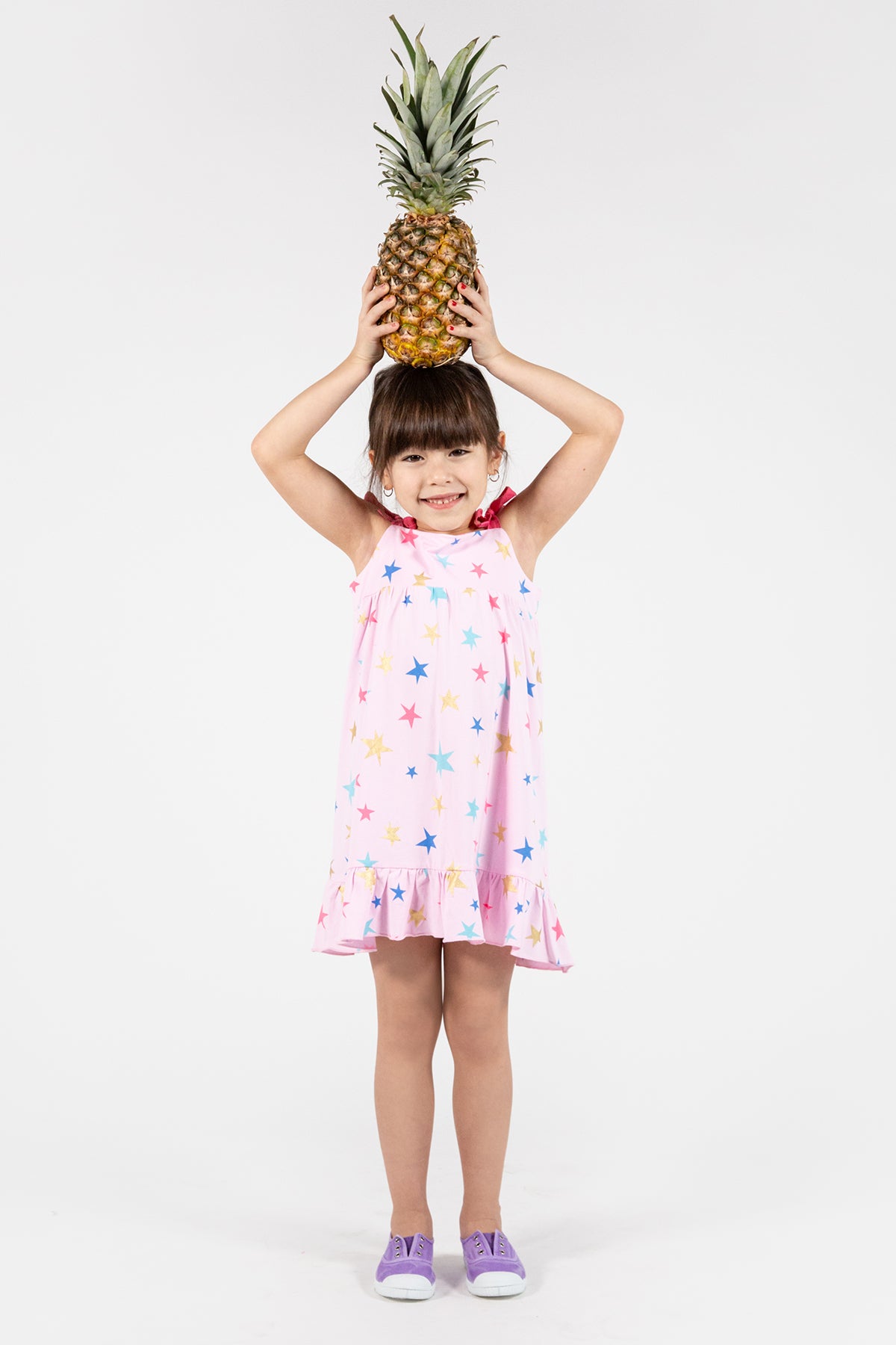 EGG New York Marcie Star Girls Dress - Stylish & Comfortable Kids Fashion for Parties, School & Everyday Wear