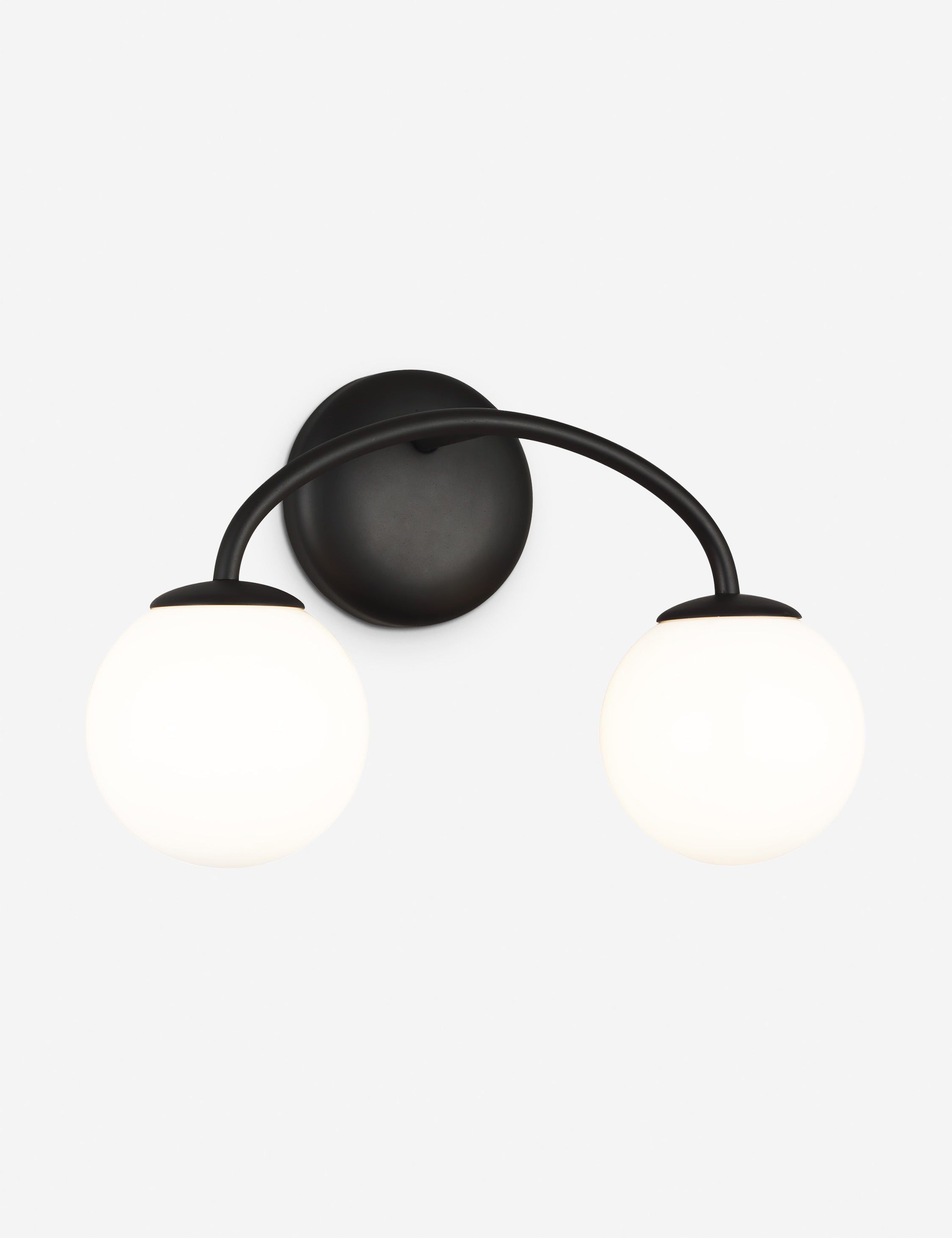 AERIN Galassia Vanity Light - Modern Bathroom Wall Sconce with Crystal Accents for Makeup & Dressing Room Lighting