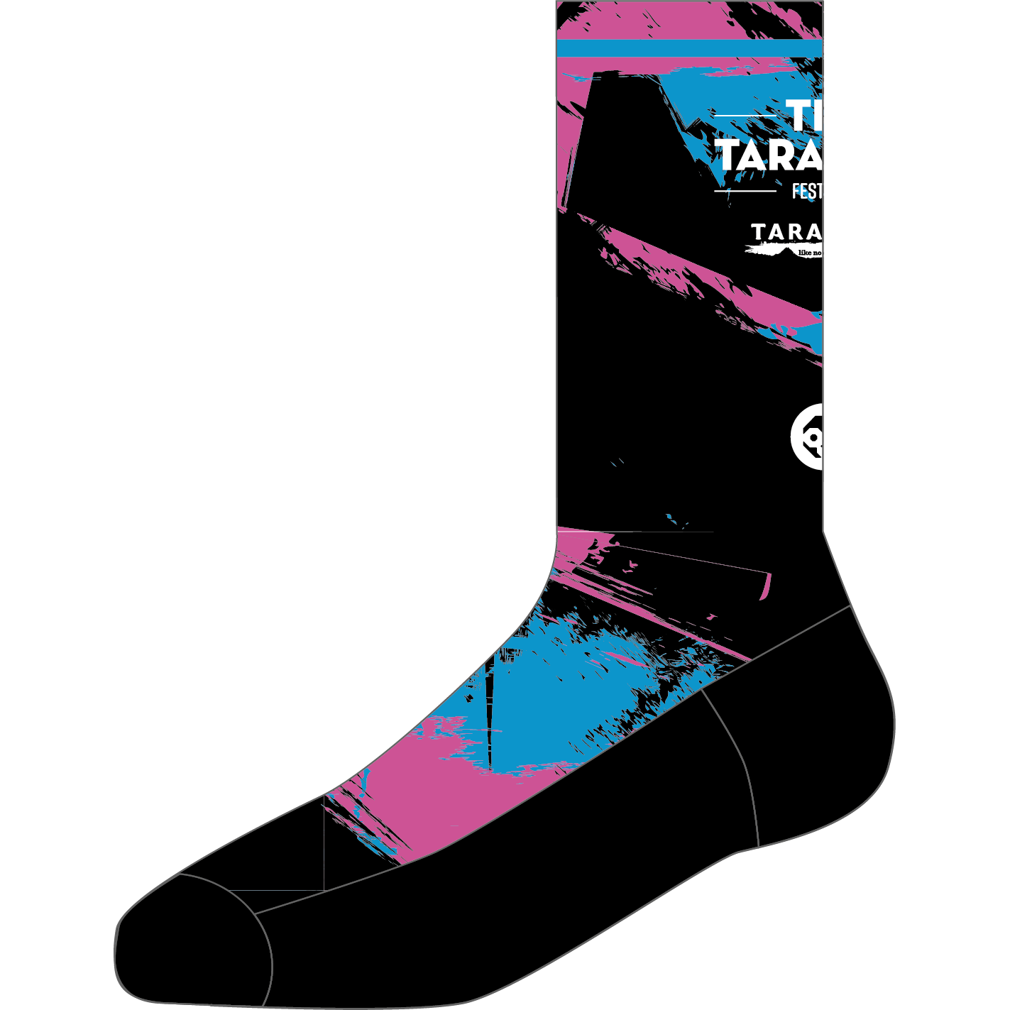 Tri Taranaki Festival Socks - Comfortable & Stylish Hiking Socks for Outdoor Adventures, Camping, and Travel