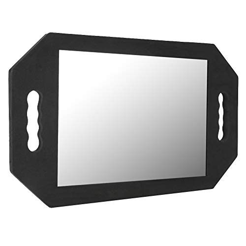 Professional Hair Salon Mirror with High-Quality EVA Frame & Durable Glass - Perfect for Makeup Application, Hairstyling, and Beauty Salon Use