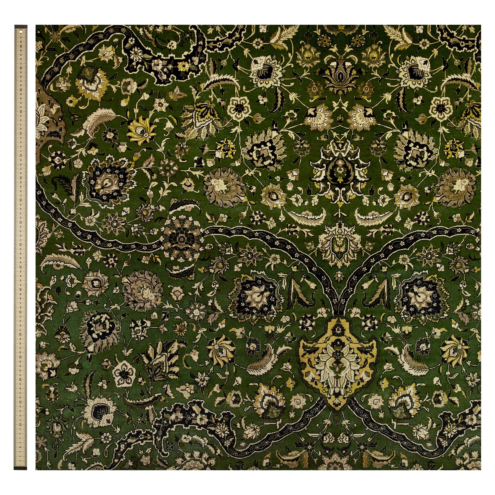 ZANJAN Velvet Juniper Green Fabric - Premium Soft Velvet Material for Upholstery, Drapes & Home Decor | Perfect for Sofas, Curtains & DIY Projects