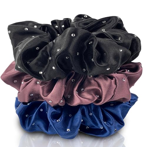 Plum, Navy, Black with Rhinestones