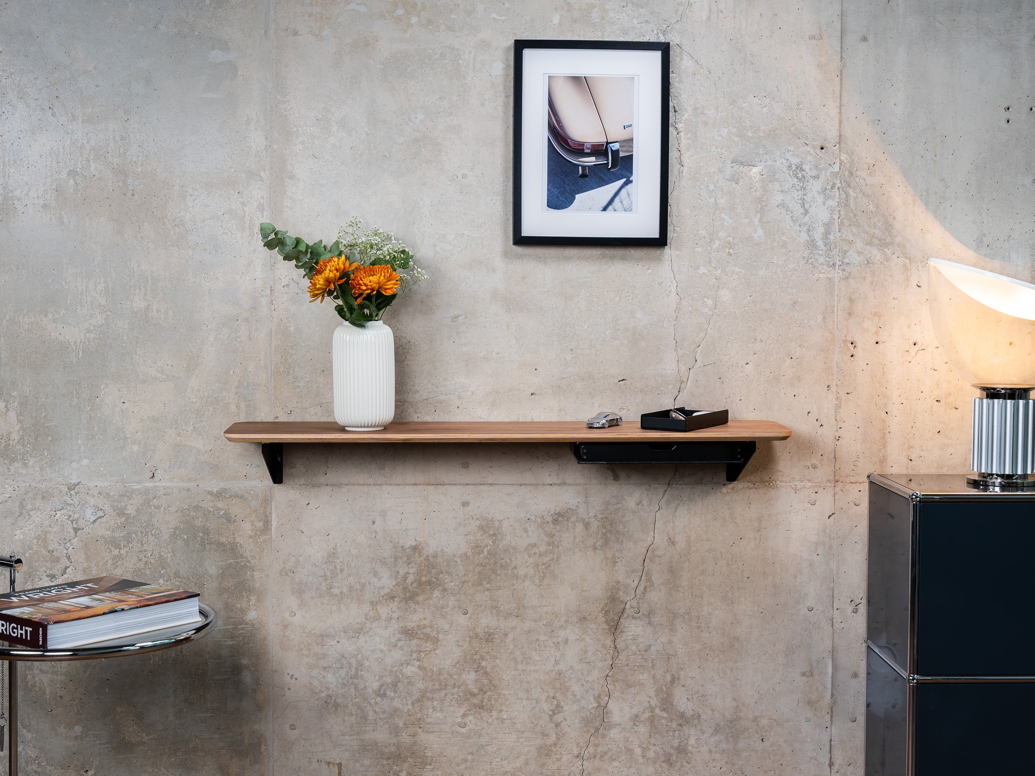 Wall Cockpit Large - Premium Wall-Mounted Organizer for Home & Office - Perfect for Keys, Mail, and Small Essentials
