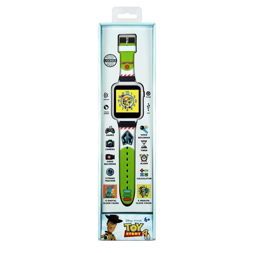Toy Story Smart Watch TYM4103 for Kids - Disney Pixar Digital Watch with Games, Alarm & Step Counter - Perfect for School, Playtime & Outdoor Activities