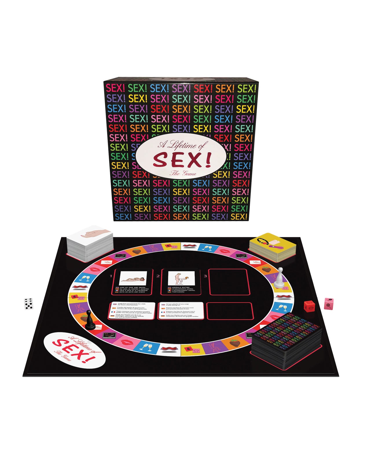Lifetime of Passion Adult Card Game - Fun Couples Intimate Positions for Date Night & Romantic Evenings