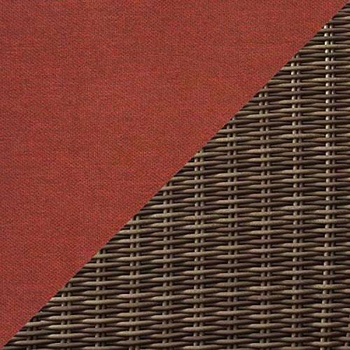 Brown With Sangria Cushions