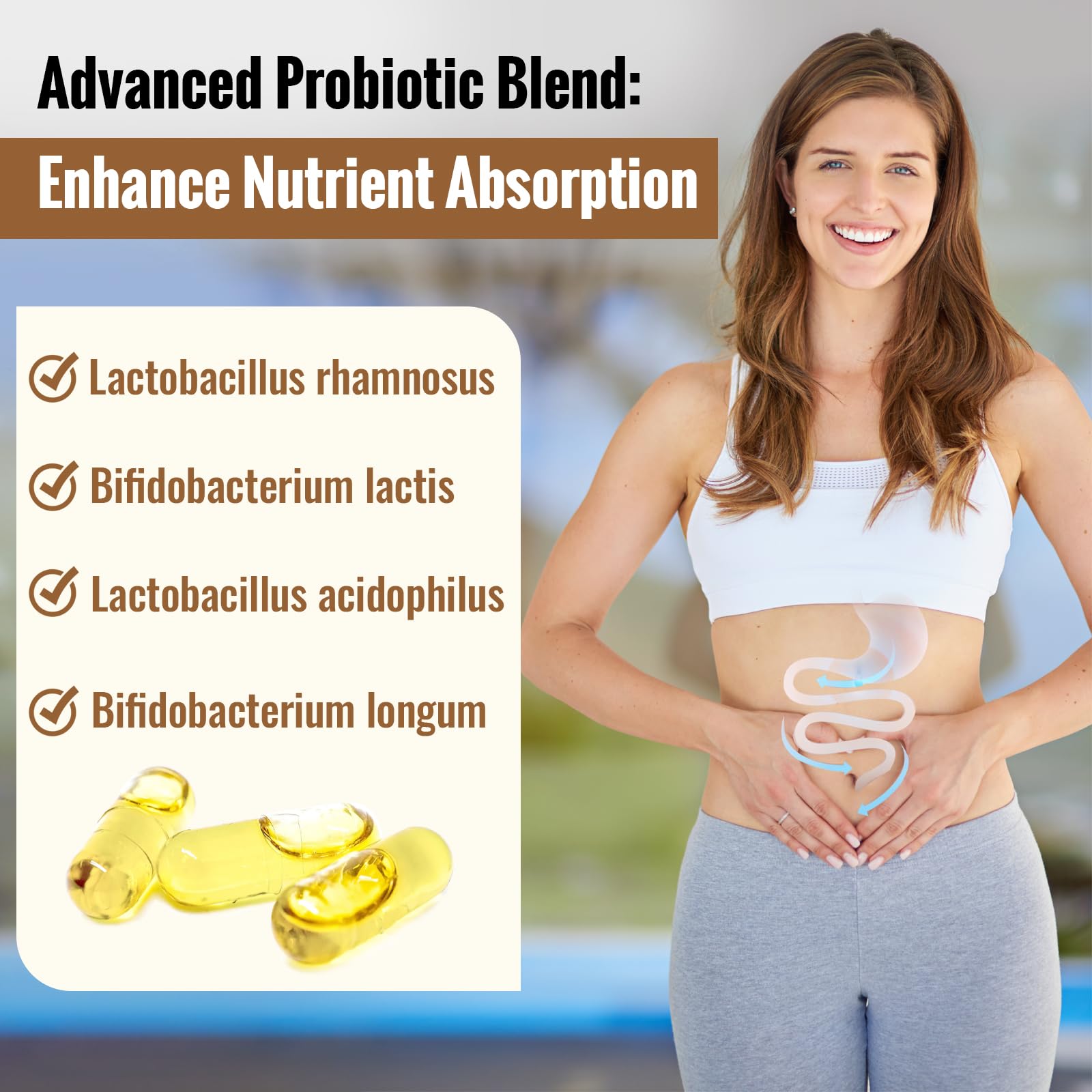19-in-1 Hyaluronic Acid Capsules 1200mg with Collagen Peptides, Vitamin C & Phytoceramides - Skin Hydration, Joint Support & Eye Health Supplement - Perfect for Anti-Aging, Dry Skin Relief & Mobility Enhancement (1 Pack)
