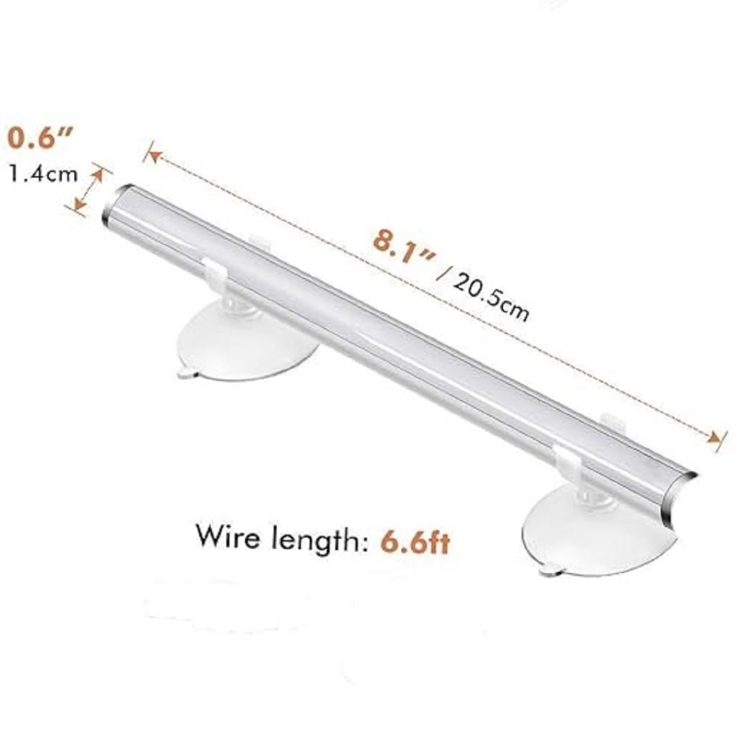 PANIXIA LED Makeup Mirror with Suction Cups - Dimmable Vanity Lighting for Bathroom & Dressing Table | Portable Cosmetic Mirror with Adjustable Brightness | Perfect for Makeup Application, Skincare Routine & Hair Styling