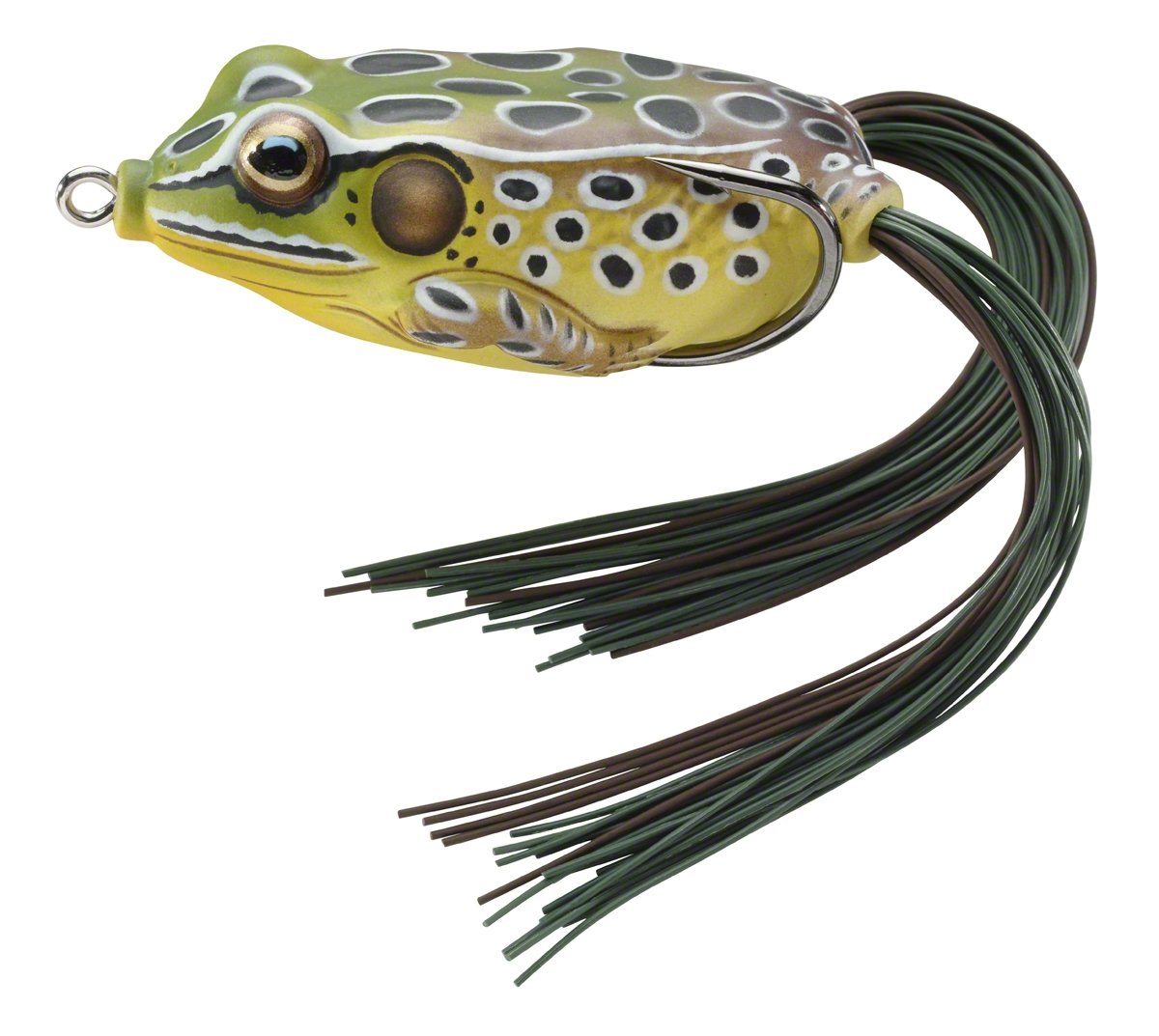 LiveTarget Hollow Body Frog - Topwater Bass Fishing Lure for Weedless Frog Fishing in Ponds & Lakes - Perfect for Heavy Cover & Shallow Water Bass Fishing
