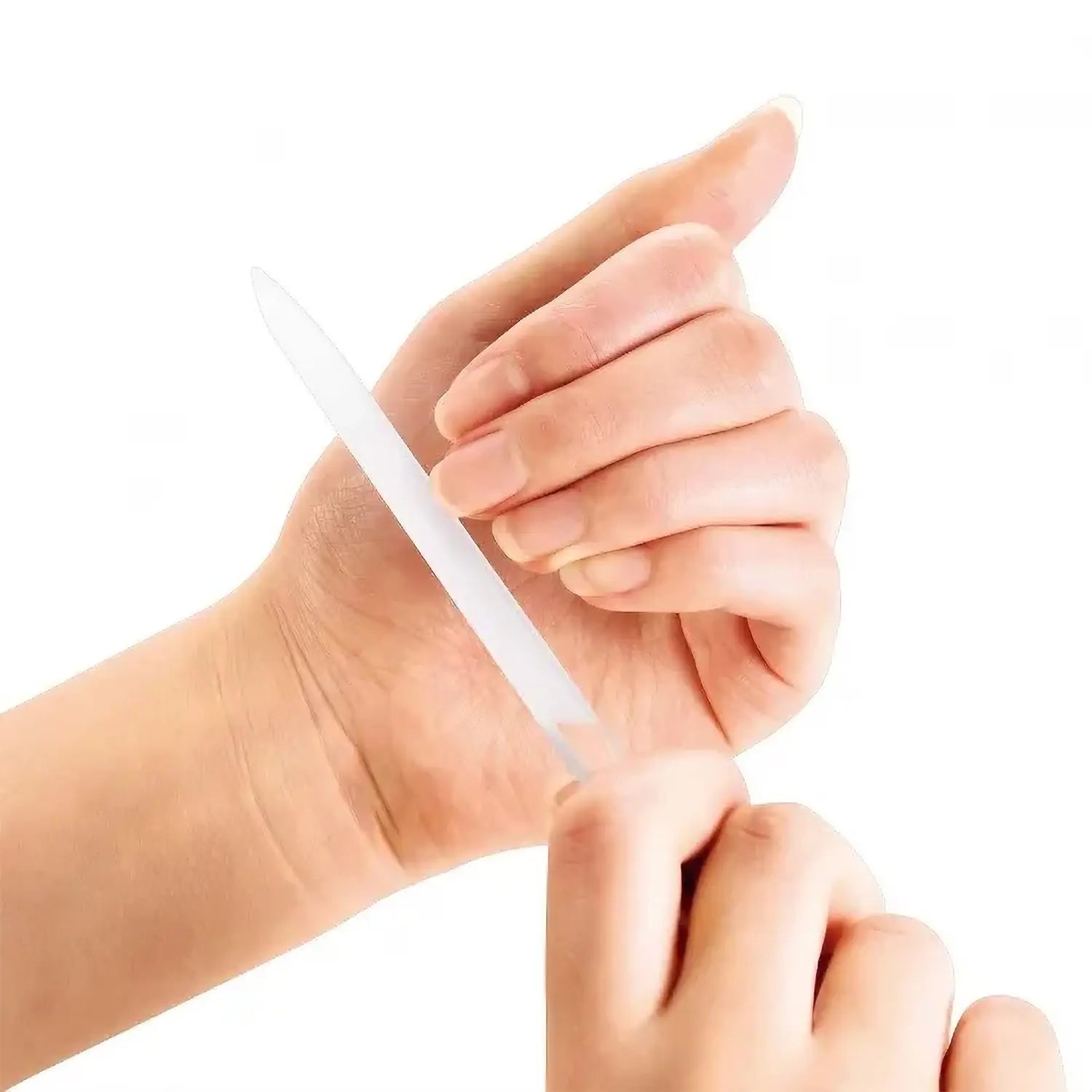 Premium Maruto Glass Nail File - Crystal Nail Buffer & Shaper for Strong Healthy Nails - Perfect for Manicures, Pedicures & At-Home Nail Care