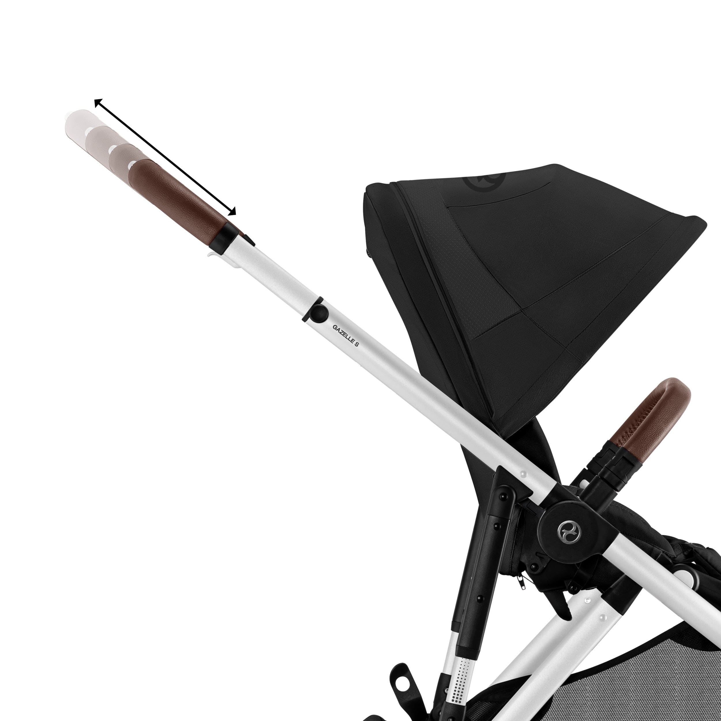 Cybex Gazelle S 2 Stroller - Lightweight Travel Stroller for Toddlers & Infants | Compact Foldable Design with Adjustable Seat | Perfect for Shopping, Travel & Daily Walks