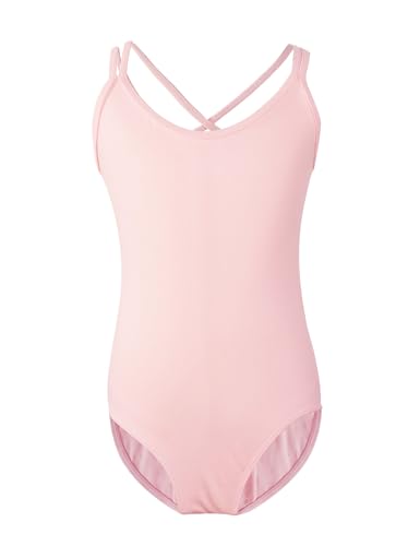 Ballet Pink-lining-camisole Leotard
