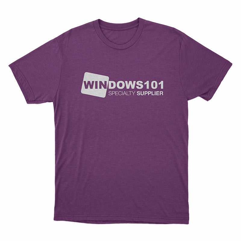 Windows 101 T-Shirt - Soft Cotton Purple Graphic Tee for Men & Women | Casual Wear, Tech Enthusiast Gift, Office & Everyday Outfit