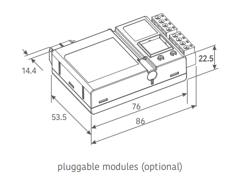 E500M 2012 Configurable Pulse Input Output Module - Secure Elite 500 Series - Ideal for Industrial Automation & Control Systems