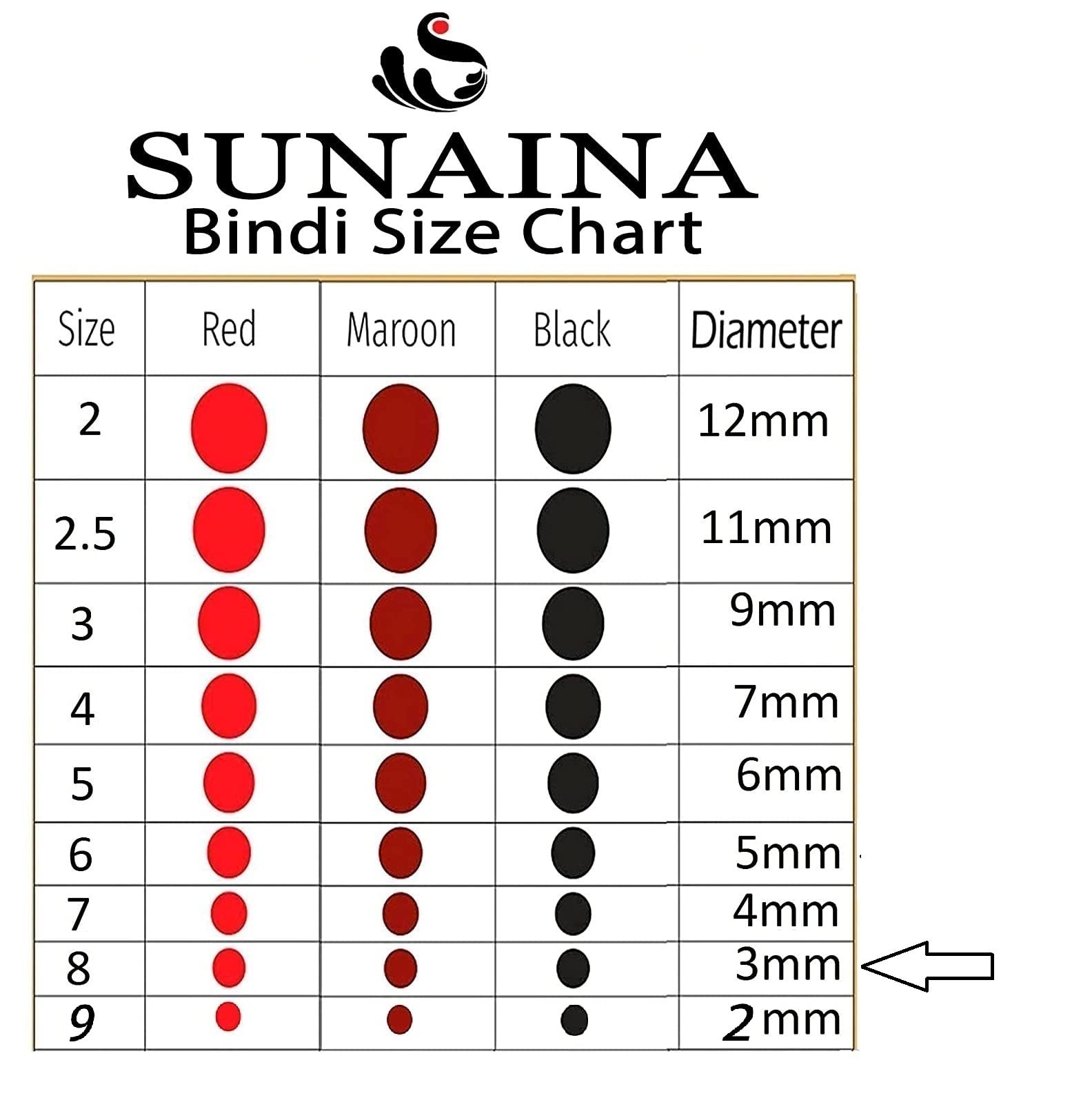 Sunaina Premium Gold Sticker Kumkum Bindi Set - 15 Red Round Velvet Pottu Bindis with Cards for Women & Girls (3mm GR-8) - Perfect for Indian Weddings, Festivals & Traditional Outfits