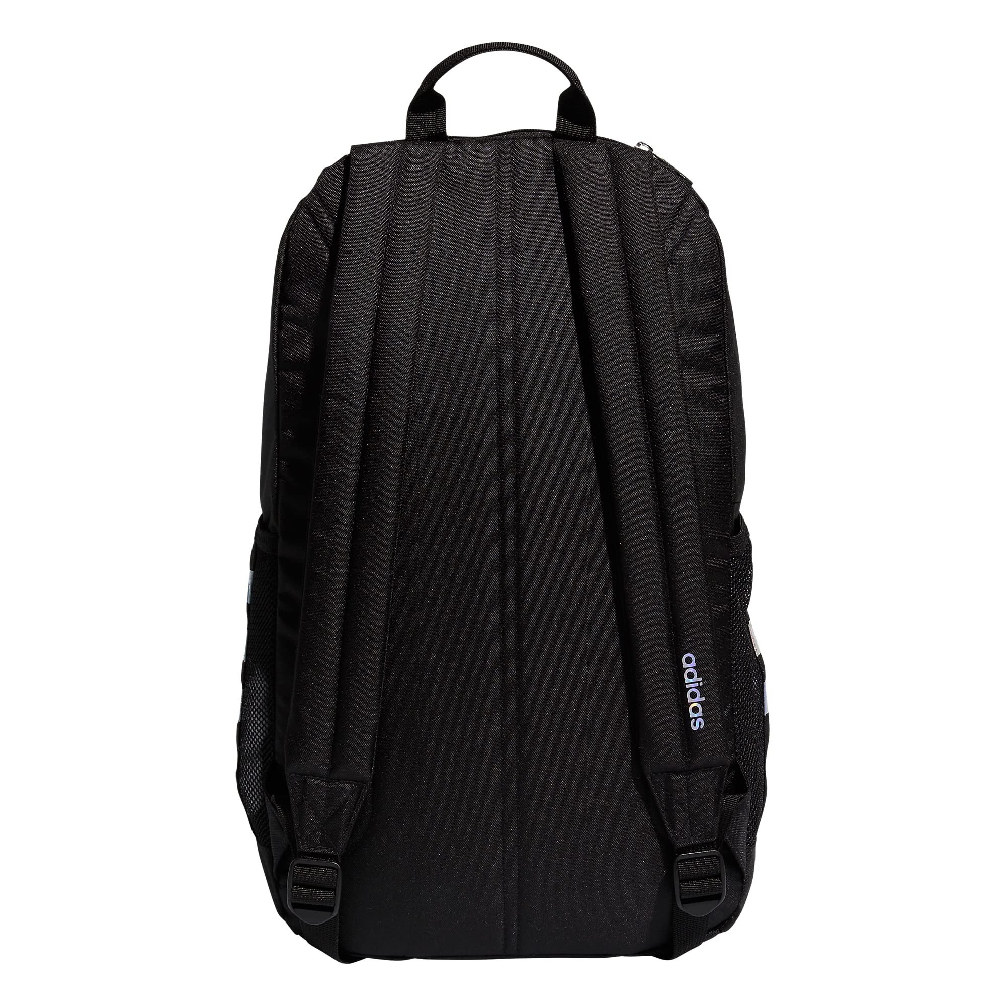 Adidas Classic 3-Stripe Backpack - Durable School & Travel Bag for Students, Laptops & Sports Gear - Black/Snowglobe/4.0 - Perfect for College, Gym & Everyday Use