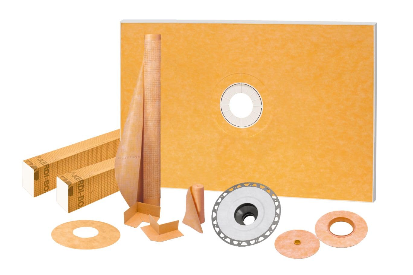Schluter Kerdi Complete Shower Kit with 48