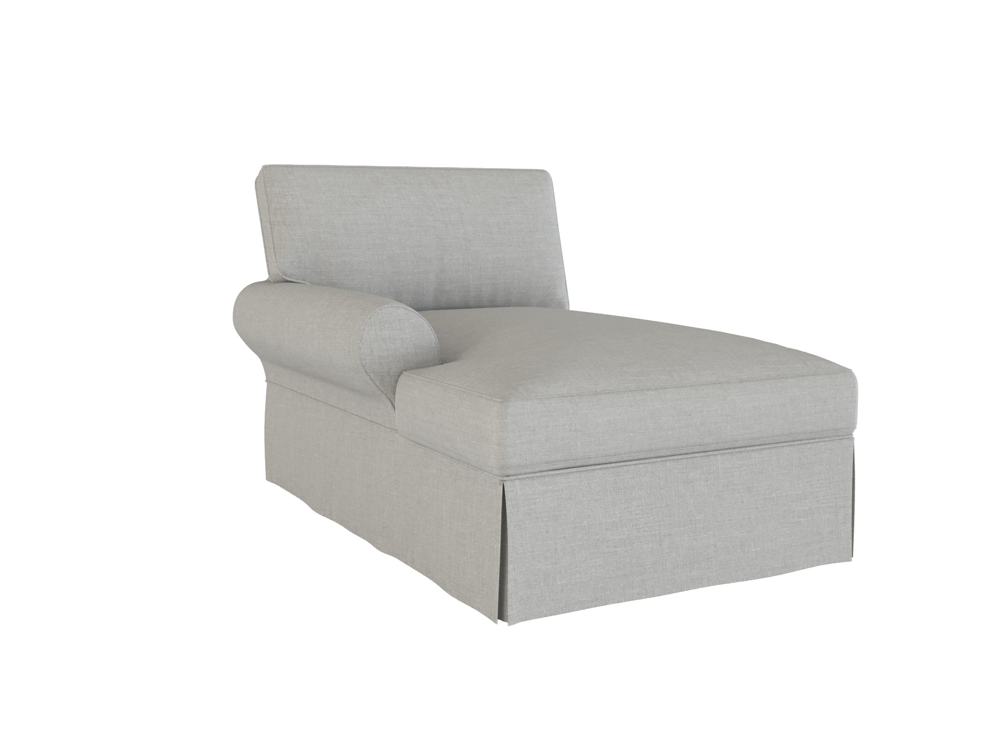 PB Basic Left Arm Chaise Cover - Premium Slipcover for Sectional Sofa Components | Perfect for Living Room, Family Room & Home Theater Furniture Protection