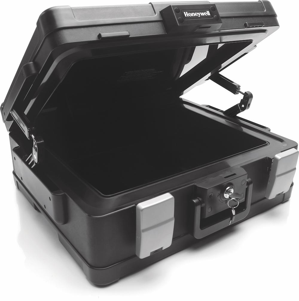 Honeywell 1114 Lightweight 1-Hour Fireproof & Waterproof Safe Box for Home, Office - Protect Documents, Cash & Valuables from Fire & Water Damage