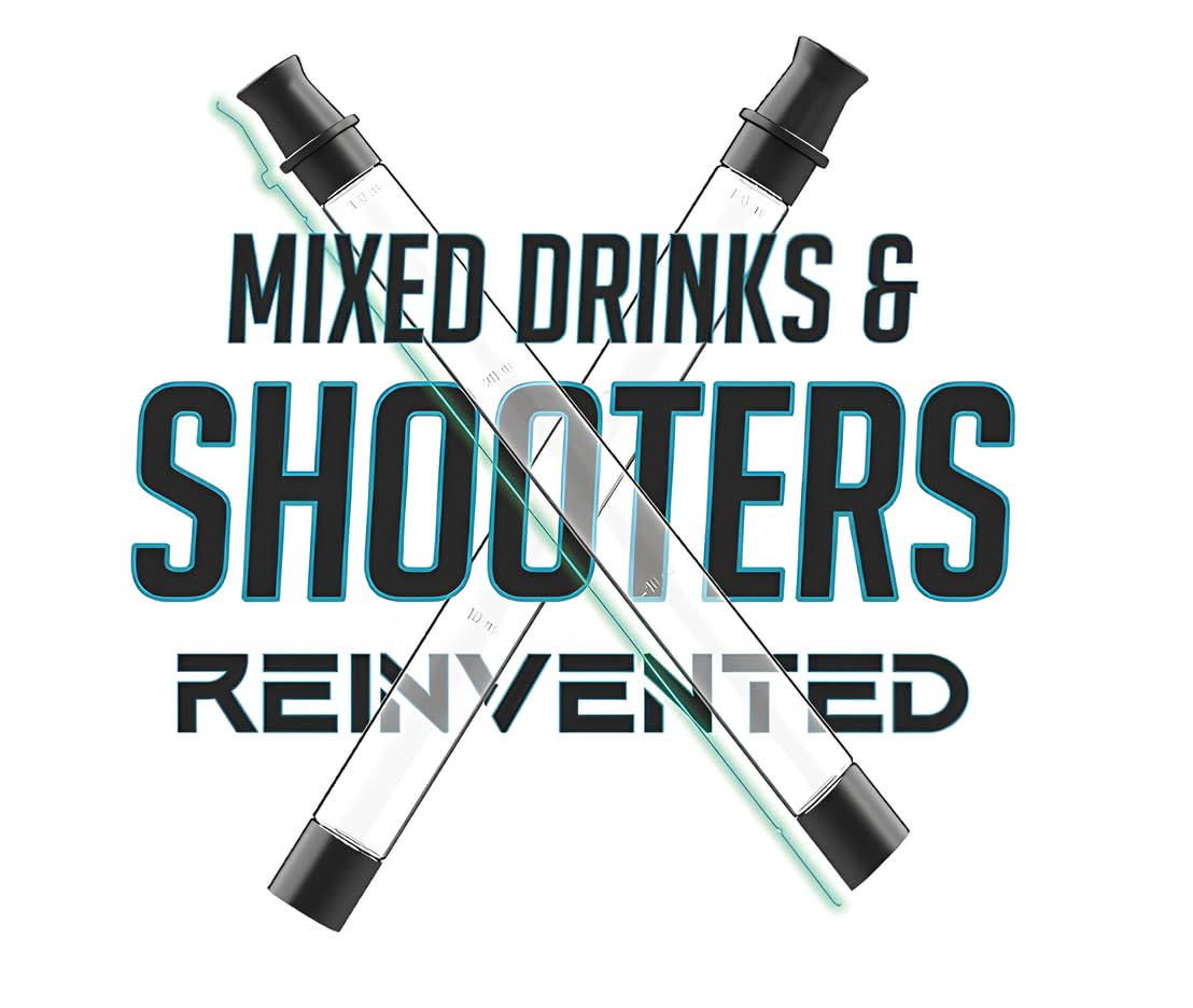 1pc Black Shot Straw Holder for Beach, Pool & Parties - Universal Fit for All Bottles & Glasses - Perfect for Cocktails, Smoothies & Outdoor Drinking