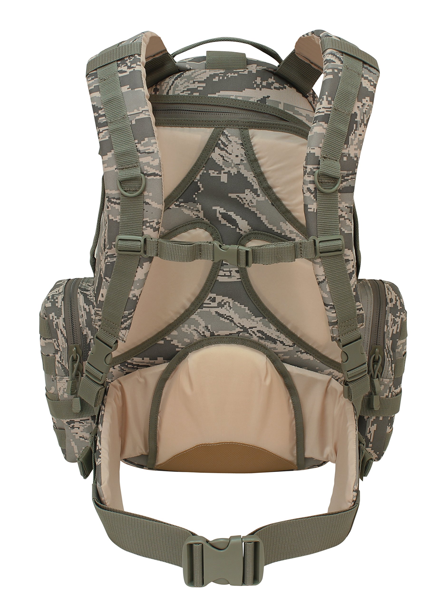 Military Tactical Backpack - Air Force ABU Hercules 3-Day Assault Pack by Military Luggage Company | Durable Army Rucksack for Outdoor Camping, Hiking & Travel