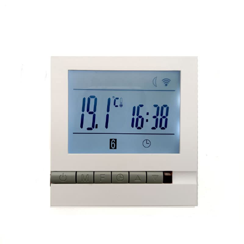MincoHome Smart WiFi Thermostat for Electric Heating, Water & Boiler - LCD Touch Screen Temperature Controller with Alexa & Google Home Compatibility | Perfect for Home Automation & Energy Savings