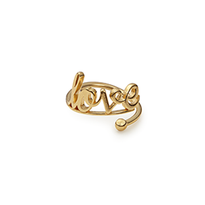 Love Ring Wrap - Elegant Stackable Ring for Women, Perfect for Valentine's Day, Anniversary & Everyday Wear | Dainty Jewelry Gift for Her
