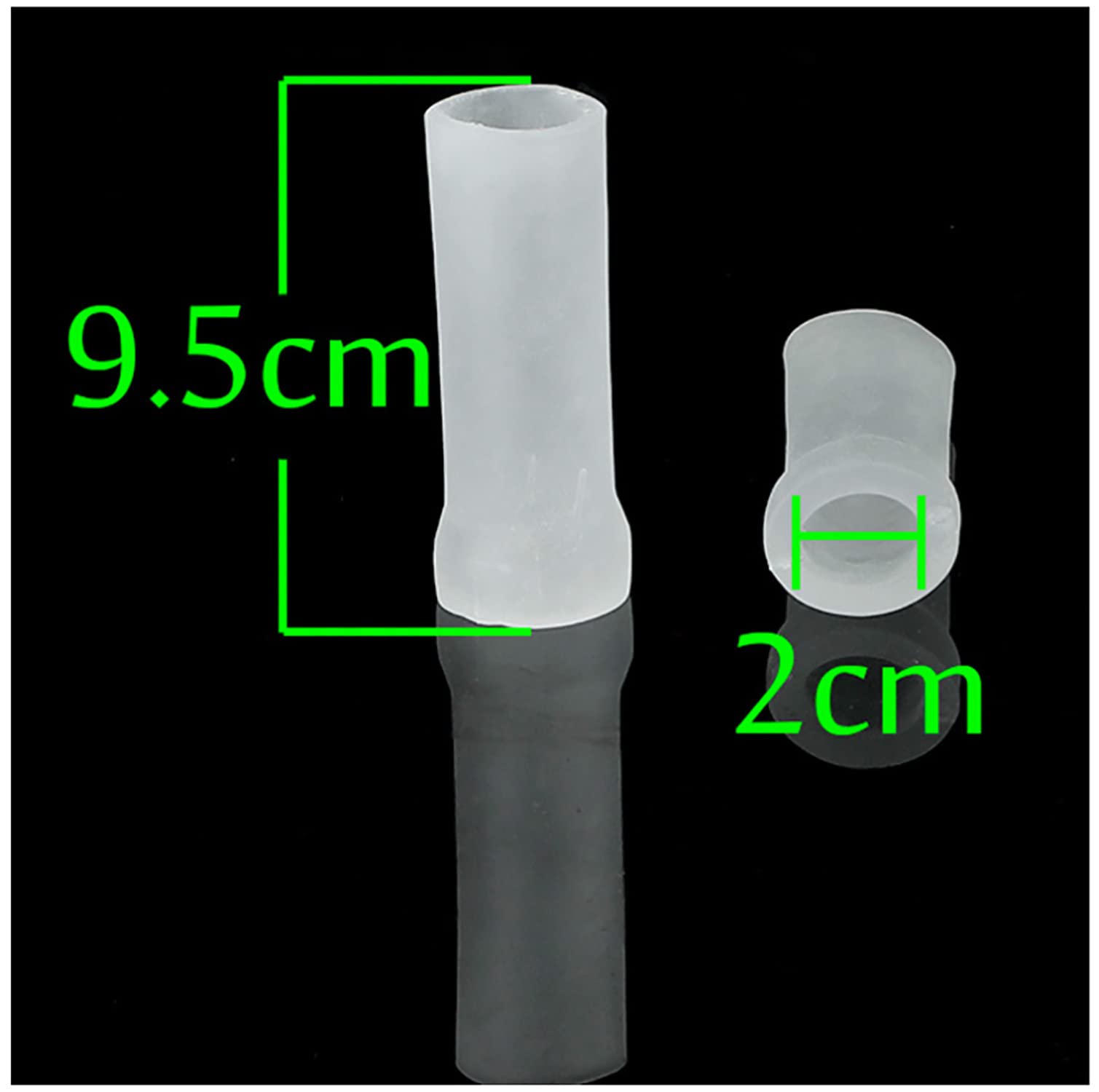 Premium Silicone Penis Pump Sleeve - Soft Male Penis Extender & Protector for Enhanced Pleasure (3-Pack, 9.5cm) - Ideal for Couples Play & Solo Male Enhancement