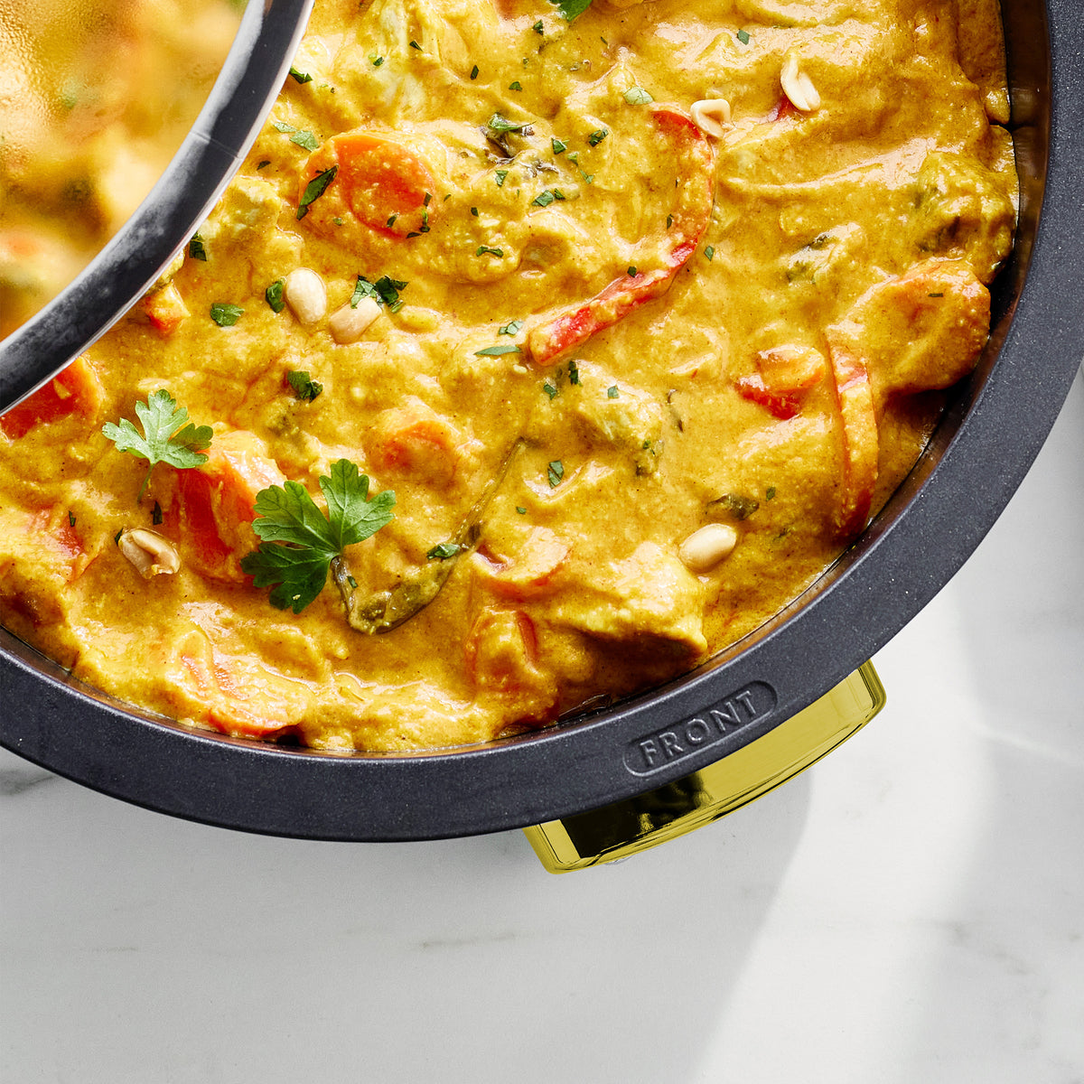 Multi-Function Deep Electric Skillet – 12-Inch Nonstick Frying Pan with Adjustable Temperature & Lid – Perfect for Stir-Frying, Searing, Boiling & Slow Cooking – Ideal for Home Kitchen, Camping & Dorm Cooking