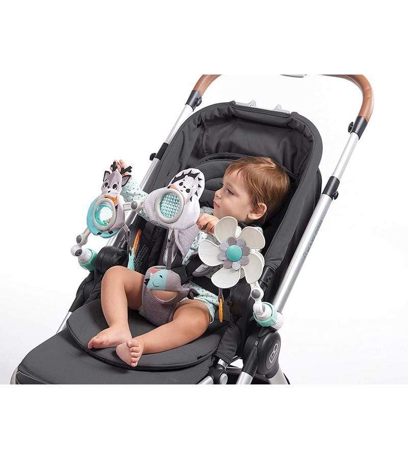 Tiny Love Magical Tales Black & White Stroller Toy Arch - High Contrast Baby Toys for Visual Stimulation - Perfect for Newborns & Infants on Strollers, Car Seats & Playmats