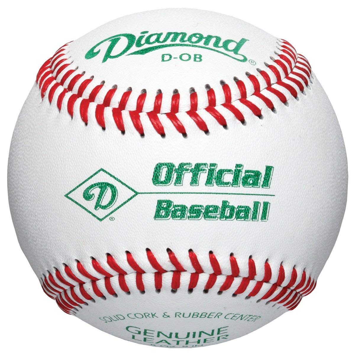 Premium Diamond Sports D-OB DOB Baseballs - 30 Official Game Balls in 6-Gallon Yellow Cushion Lid Bucket with Rods & Insulated Can Sleeve | Perfect for Baseball Practice, Training & Field Equipment Storage